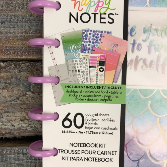 The Happy Planner Mini Happy Notes Kit - Mermaid - Picture 3 of 5
